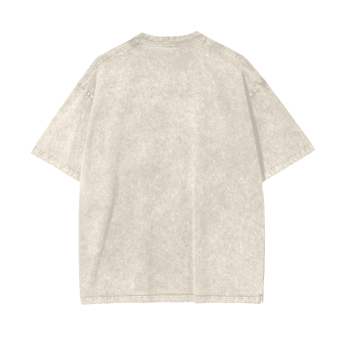 BADLANDS - Acid Wash Oversize T-Shirt - 250 GSM (Heavy)