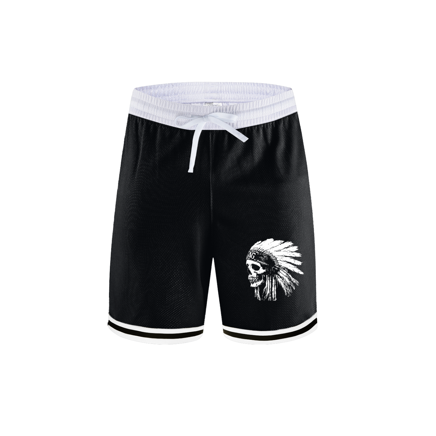 AG SKULL HEADDRESS B-BALL Shorts