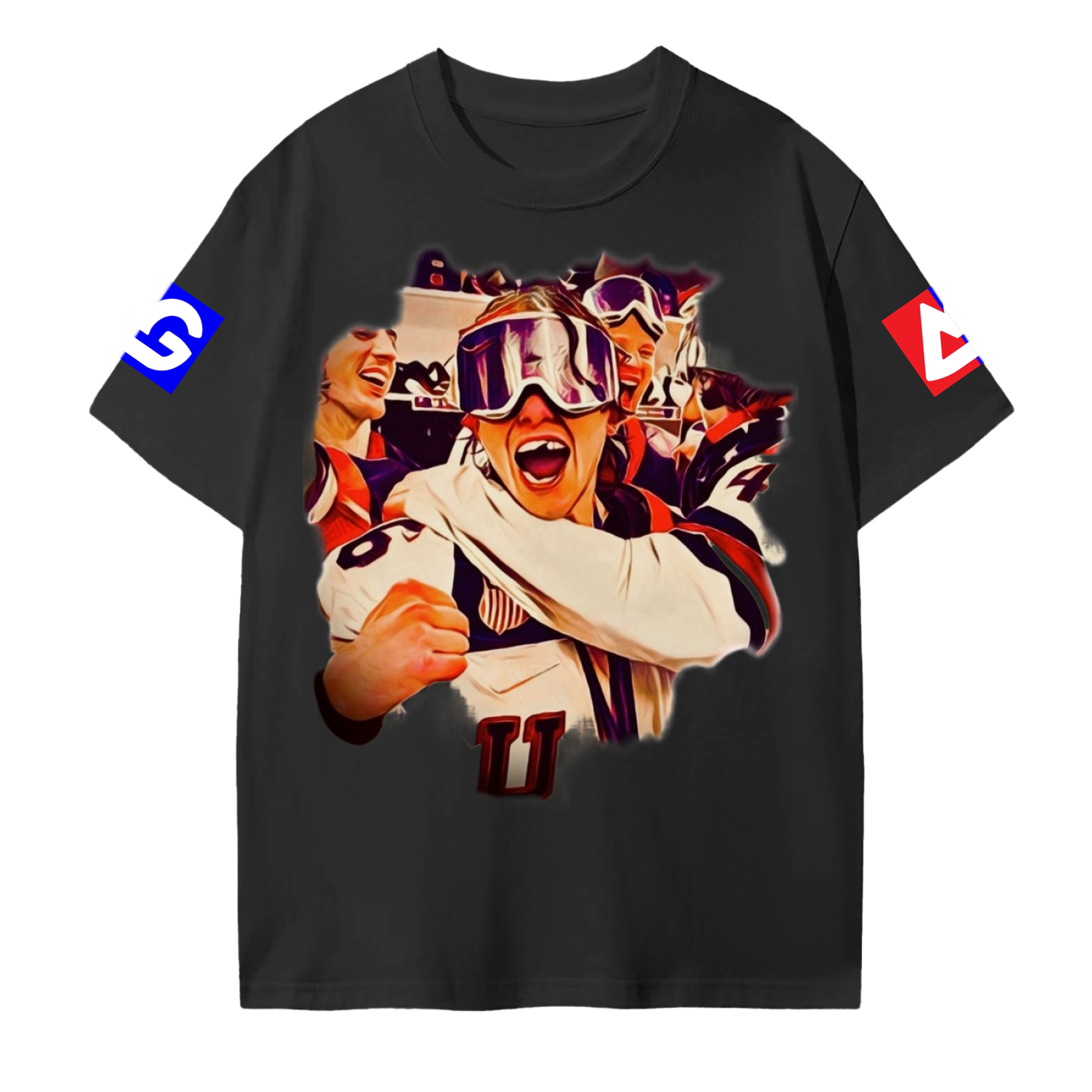 HOCKEY FREEDOM TEE - AG BRANDED
